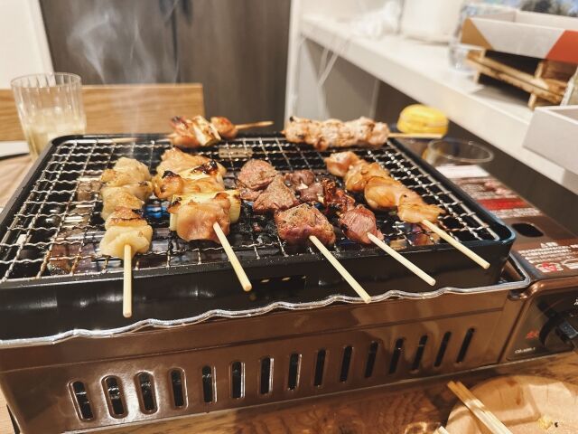 炉端焼き器